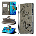 Miniatyrbillede 1 af 2: Butterfly Huawei P30 Pro etui - Grå Silver grey