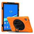 Pikkukuva 1 / 2: Lenovo Tab M10 FHD Plus 360 kääntyvä silikonikotelo - Oranssi Orange