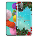 Miniatyrbillede 1 af 2: Juletaske til Samsung Galaxy A33 5G - Fyrretræer Og Snefnug Green