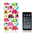 Pikkukuva 1 / 2: Westergaard Microsoft Lumia 640 Kuori - Ihania Värikkäitä Norsuja Multicolor