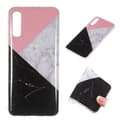 Miniatyrbilde 1 av 2: Marble Samsung Galaxy A50 deksel - Rose / hvit / svart marmor Multicolor