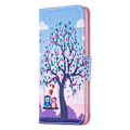 Miniatyrbild 3 av 6: Wonderland Xiaomi Poco X5 Pro Flip Fodral - Två Ugglor Lila