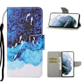 Miniatyrbillede 1 af 2: Wonderland Samsung Galaxy S21 FE Flip etui - Ocean Blue