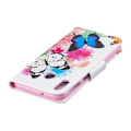Pikkukuva 2 / 2: Wonderland Samsung Galaxy M20 kotelot - Perhoset ja Kukat Multicolor