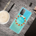 Miniatyrbillede 2 af 3: Juletaske til Samsung Galaxy A13 4G - Julekrans Red
