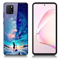 Pikkukuva 1 / 2: Fantasy Samsung Galaxy Note 10 Lite kuoret - Tähtitieteellinen tyttö Multicolor
