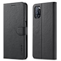 Miniatyrbild 1 av 2: LC.Imeeke läder Oppo A54 5G / Oppo A93 5G / Oppo A74 5G fodral - Svart Svart