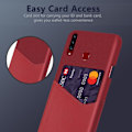 Pikkukuva 2 / 2: Bofink Samsung Galaxy A20s Card kuoret - Punainen Red