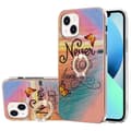 Pikkukuva 1 / 2: Marble Patterned Suojakuori With Ring Holder For iPhone 15 - Never Stop Dreaming Multicolor