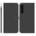 Miniatyrbillede 1 af 2: Mirror etui til Sony Xperia 1 IV - Sort Black