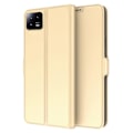 Pikkukuva 1 / 2: Sileä ja ohut premium-PU-nahkakotelo Xiaomi 13 - Kulta Gold