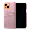 Miniatyrbillede 1 af 2: Dual Card iPhone 13 cover - Lyserød Pink
