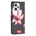 Miniatyrbild 2 av 6: Wonderland Xiaomi Poco X5 Pro Flip Fodral - Rosa Blomma Rosa