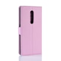 Miniatyrbillede 2 af 2: OnePlus 7 Pro litchi lædercover - pink Pink