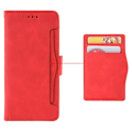 Miniatyrbillede 6 af 6: Stilfuldt Læder Etui med Pung til Samsung Galaxy A54 - Rød Red