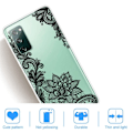 Miniatyrbild 2 av 6: Deco Samsung Galaxy S20 FE 5G / Samsung Galaxy S20 FE skal - Spetsblomma Svart