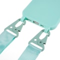 Miniatyrbillede 3 af 5: Tyndt TPU etui med mat finish og justerbar strop til Dark Green - Light Green Green