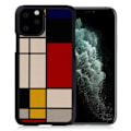 Pikkukuva 1 / 2: Man&Wood premium-kotelo iPhone 11 Pro Max - Mondrian Puu Multicolor
