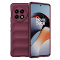 Pikkukuva 1 / 6: Pehmeä kahva muotoiltu kuori OnePlus 11R / OnePlus Ace 2 - Viininpunainen Red