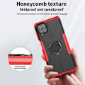 Miniatyrbillede 2 af 2: Kickstand-cover med magnetisk plade til Samsung Galaxy A12 5G - Sort Black