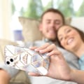 Pikkukuva 2 / 2: Marble Patterned Suojakuori With Ring Holder For iPhone 14 Plus - Kruunu Multicolor