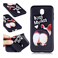 Miniatyrbillede 1 af 2: Samsung Galaxy J7 (2017) Lækkert blødt cover - Kiss My Ass Multicolor