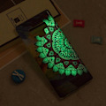 Pikkukuva 2 / 2: Samsung Galaxy Note9 IMD Kuviollinen Valoisa Muovinen Taksuoja Kuori - Mandala Kukka Multicolor