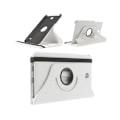 Miniatyrbillede 1 af 2: 3-Sixty (Hvid) Samsung Galaxy Tab 4 8.0 Læder Flip Etui White