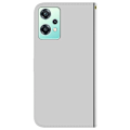 Pikkukuva 2 / 2: Mirror OnePlus Nord CE 2 Lite 5G flip case - Hopea Silver grey