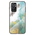Miniatyrbillede 1 af 2: Fantasy Marble OnePlus 9RT 5G Cover - Flyvende Due Marmor Multicolor