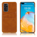 Pikkukuva 1 / 2: Dual Card kuoret - Huawei P40 - Ruskea Brown