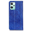 Miniatyrbild 2 av 2: Äkta läder OnePlus Nord CE 2 Lite 5G fodral med magnetisk stängning Blå