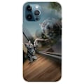Pikkukuva 1 / 2: Mirror iPhone 14 Pro Max flip case - Peili Kissa Silver grey