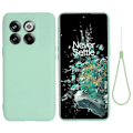 Miniatyrbillede 1 af 2: Matte Liquid silikone cover til OnePlus Ace Pro / OnePlus 10T - Grøn Green