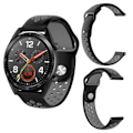 Miniatyrbild 2 av 2: Universal two-tone design watch strap - Black / Grey Svart