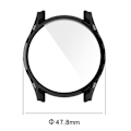 Miniatyrbild 2 av 2: Garmin Forerunner 255 cover with tempered glass screen protector - Pink Rosa