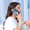 Miniatyrbillede 2 af 2: Supertyndt og slidstærkt softcover til Nokia G11/G21 - Lilla Begonia Purple