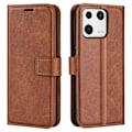Pikkukuva 1 / 6: Lompakko Nahkakotelo For Xiaomi 13 - Vaalean Ruskea Brown