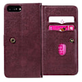 Miniatyrbillede 2 af 2: iPhone 7 Plus / iPhone 6 Plus / iPhone 6S Plus etui med pung & 10 kortpladser – Rød Red