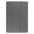 Miniatyrbillede 2 af 2: Tri-fold læderstativ-etui til Lenovo Tab M10 Plus (Gen 3) - Grå Silver grey