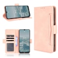 Miniatyrbillede 2 af 2: Modern-styled Læder Pung Etui til Nokia G20 - Lyserød Pink