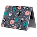 Miniatyrbild 5 av 6: HAT PRINCE MacBook Pro 14 M1 / M1 Max (A2442, 2021) rymdmänniska mönster stilskydd - Planeter multifärg