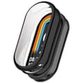 Xiaomi Smart Band 8 / Mi Band 9 / 9 NFC Electroplating Full Protection Cover Flexible Watch Frame Case - Black Black