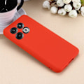 Miniatyrbillede 2 af 2: Matte Liquid silikone cover til OnePlus Ace Pro / OnePlus 10T - Rød Red