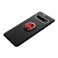 Pikkukuva 2 / 2: Samsung Galaxy S10 metalli rengaspidike takatuki suojakotelo - Musta / Punainen Multicolor