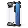 Miniatyrbillede 1 af 2: Samsung Galaxy S10 Plus beskyttende hybrid etui - Hvid White
