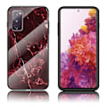 Miniatyrbillede 1 af 2: Fantasy Marble Samsung Galaxy S20 Fe 5g / S20 Fe Cover - Rød Red