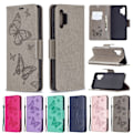 Miniatyrbillede 2 af 2: Butterfly Samsung Galaxy A32 Flip Etui - Grå Silver grey
