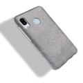 Miniatyrbild 2 av 2: Samsung Galaxy A40 litchi coated fodral - Grå Silvergrå