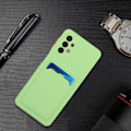 Pikkukuva 2 / 2: Card Holder Suojakuori For Samsung Galaxy A32 - Vaaleanvihreä Green